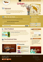 Web Design CSS Template PKR-C0010